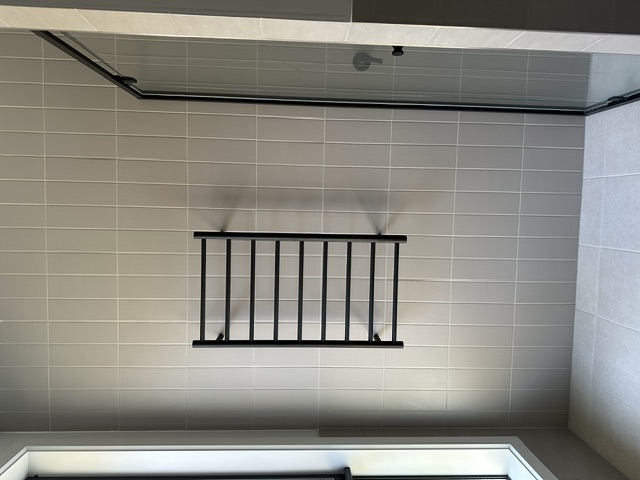 Bathroom heater installation