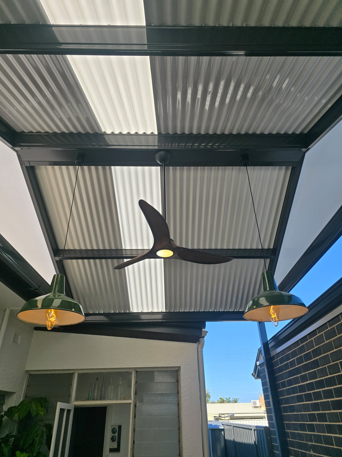 Ceiling fan installation