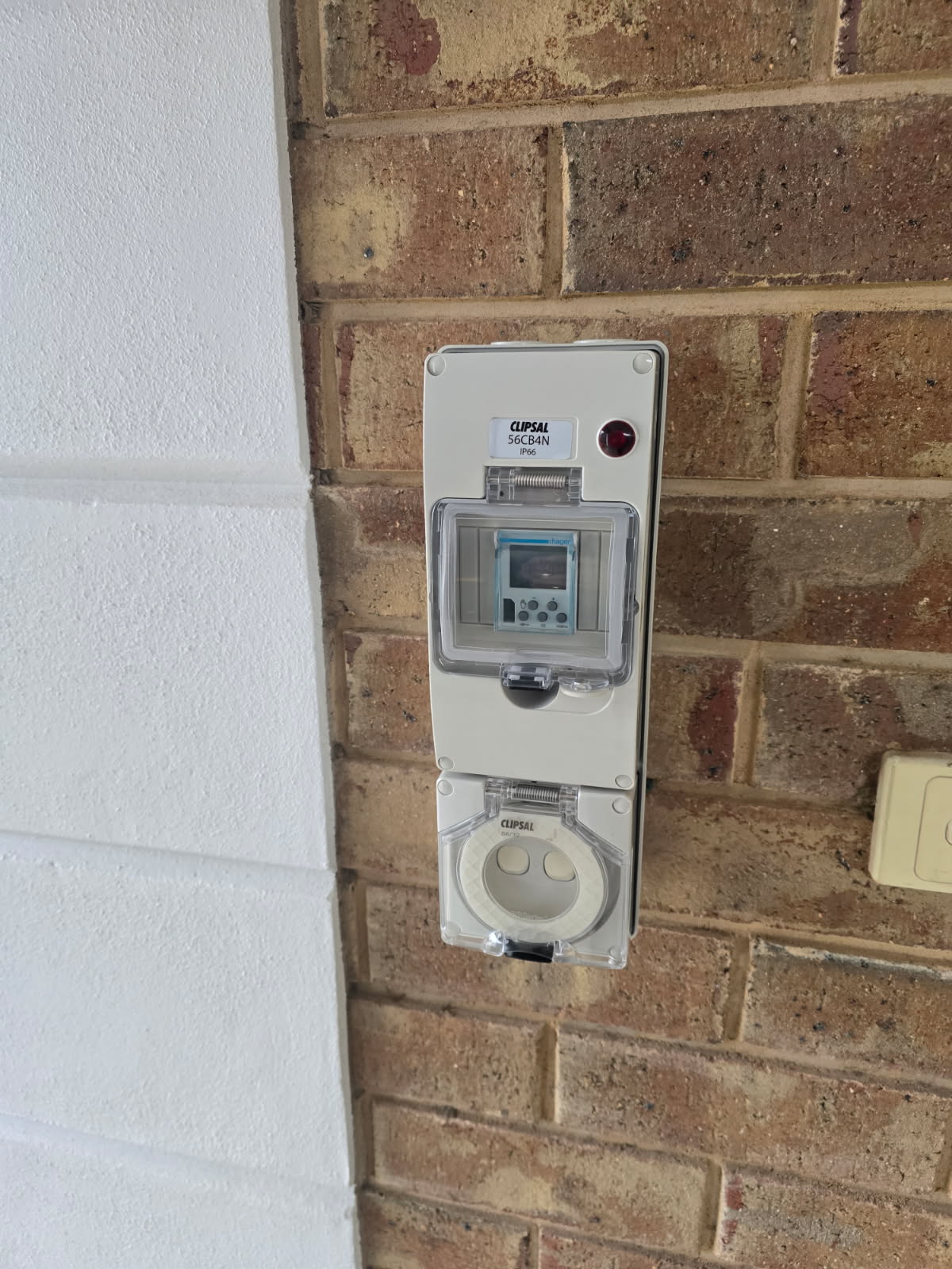 Timer switch installation